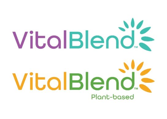VitalBlend Logos white.