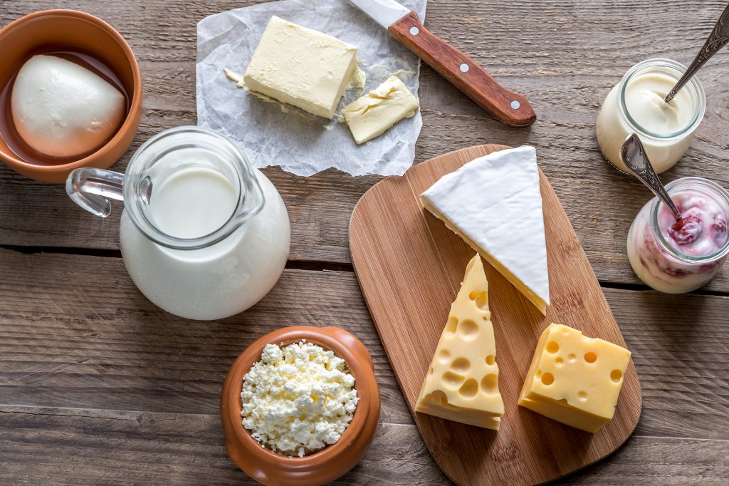dairy products cheese plate