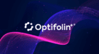 Optifolin+ Logo with helix