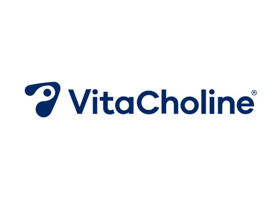VitaCholine logo with white background