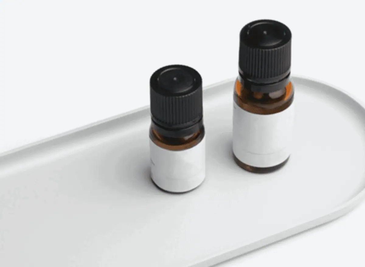 Glass jars for new product development.
