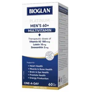 Bioglan Platinum Men's 60+ Multivitamin | Bioglan
