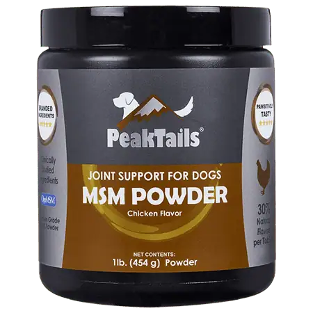 Image of PeakTails MSM Powder