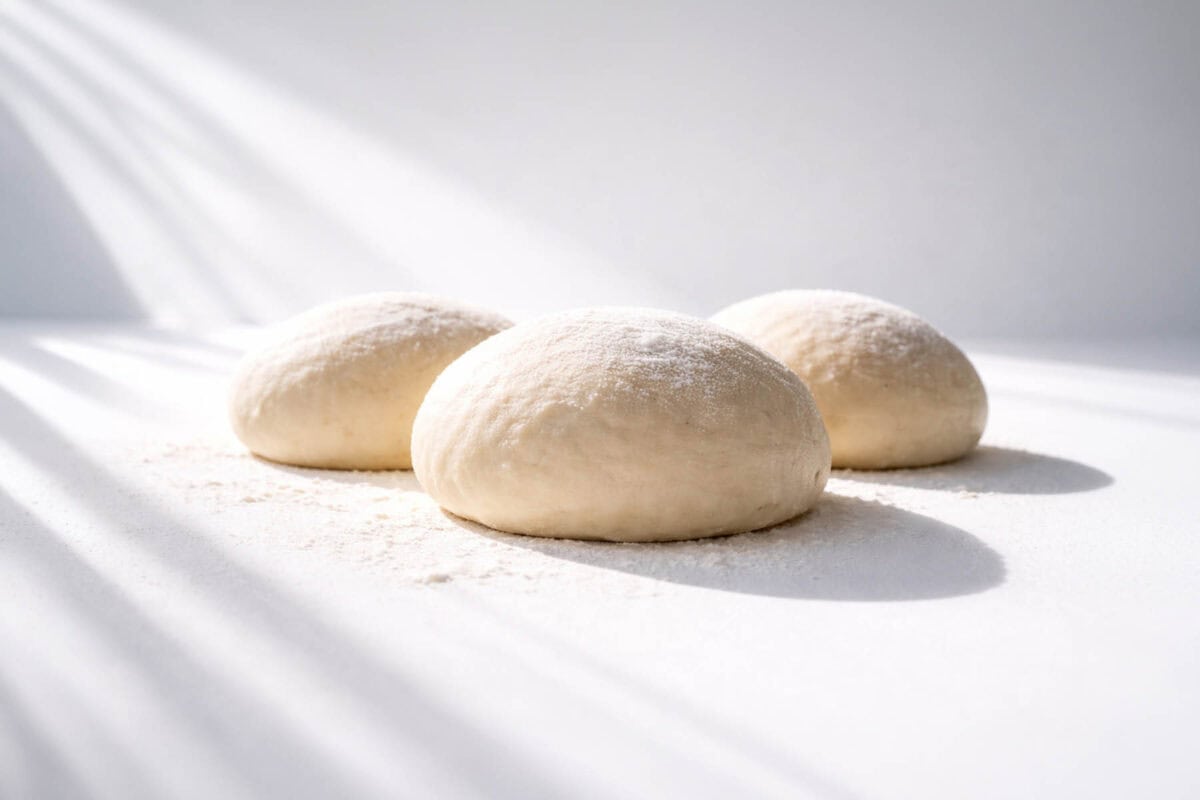 image of dough for pizza or sour dough.
