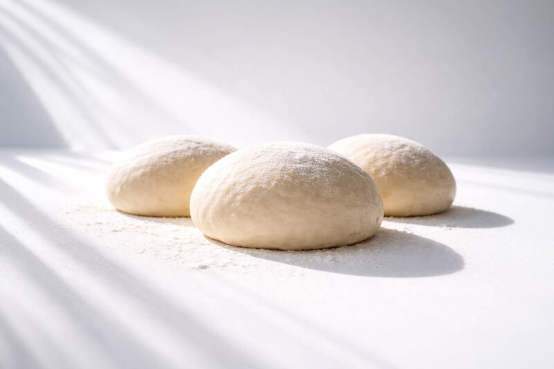 image of dough for pizza or sour dough.