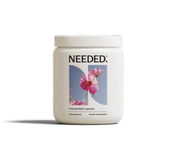 NEEDED prenatal multi capsules with Optifolin+