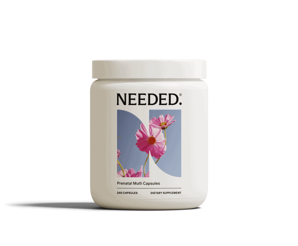 NEEDED prenatal multi capsules with Optifolin+