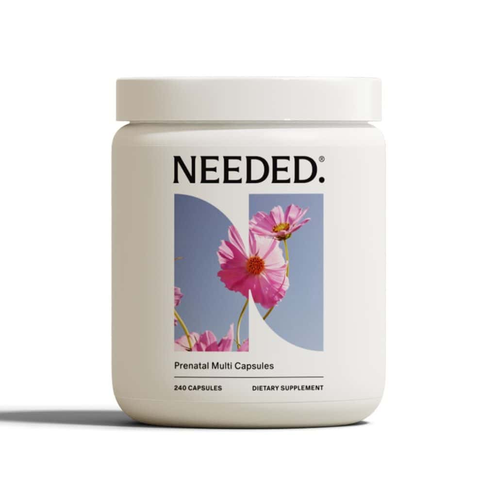 NEEDED prenatal multi capsules with Optifolin+
