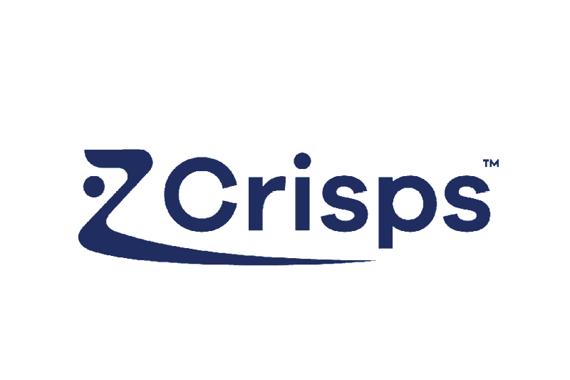 Z-Crisps Logo in Blue