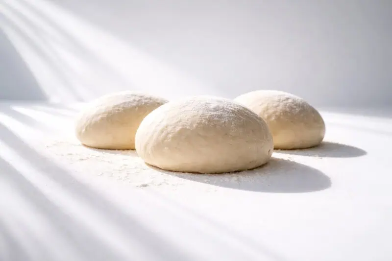 image of three loaves of dough