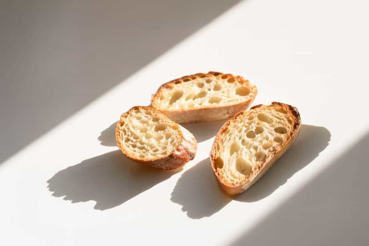 image of three pieces of sliced bread