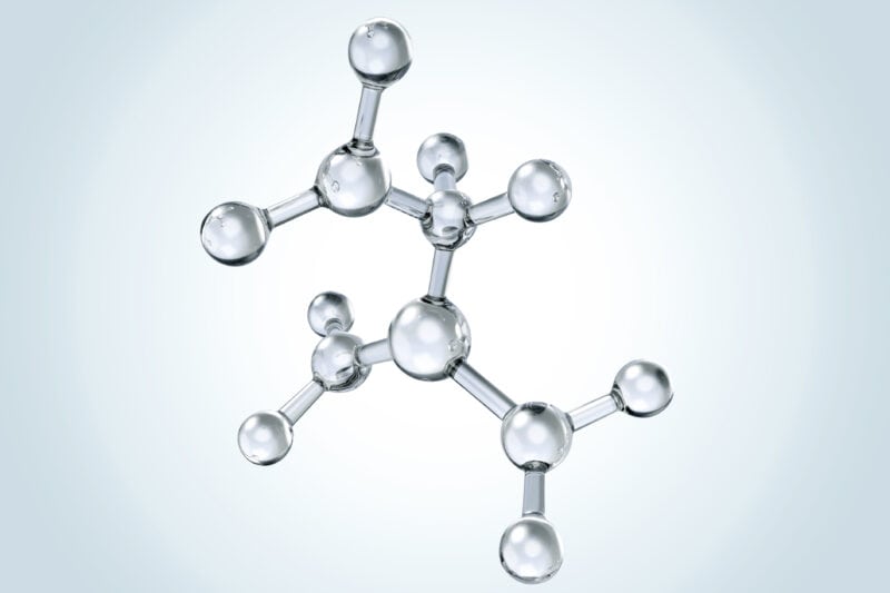 A molecule or atom