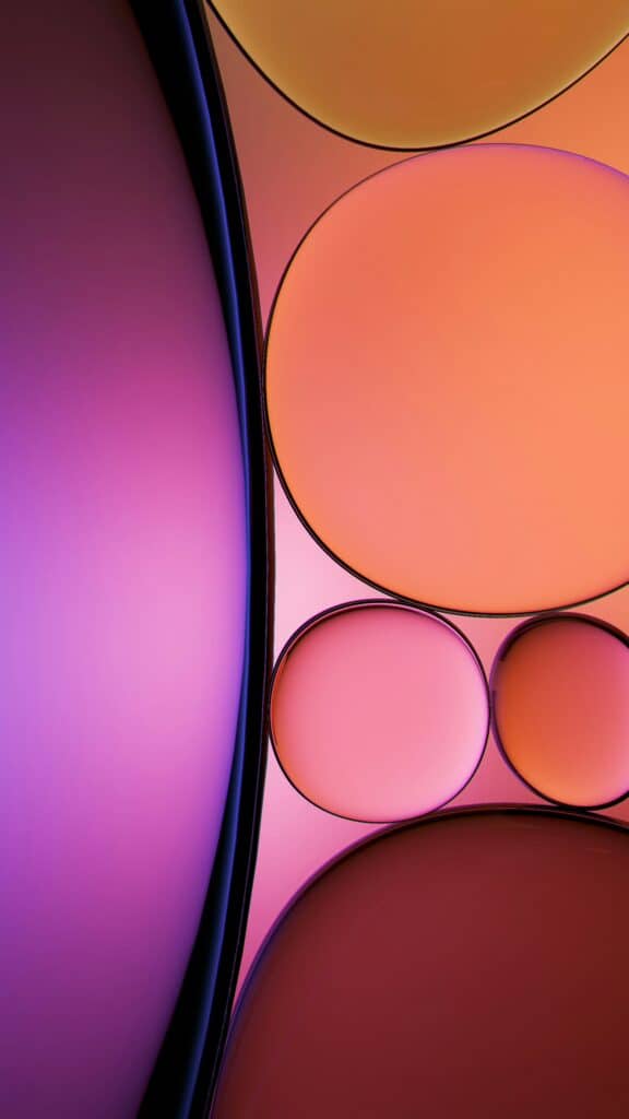 Shubham Dhage LTipimpHhxY Unsplash Colorful circles with layered effect on light background.