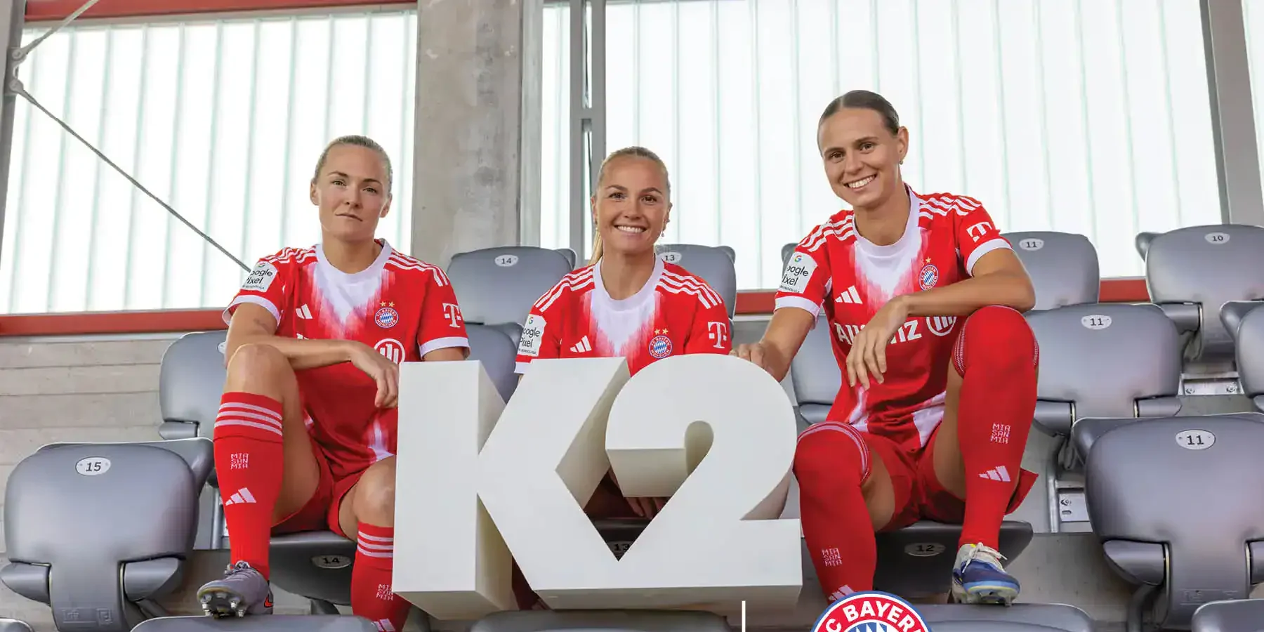 FC Bayern women's soccer players K2