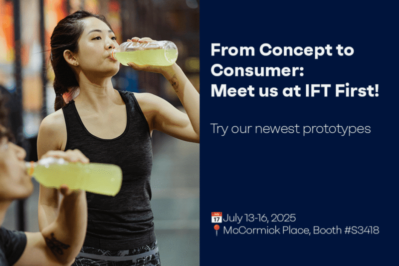 IFT First from concept to consumer.
