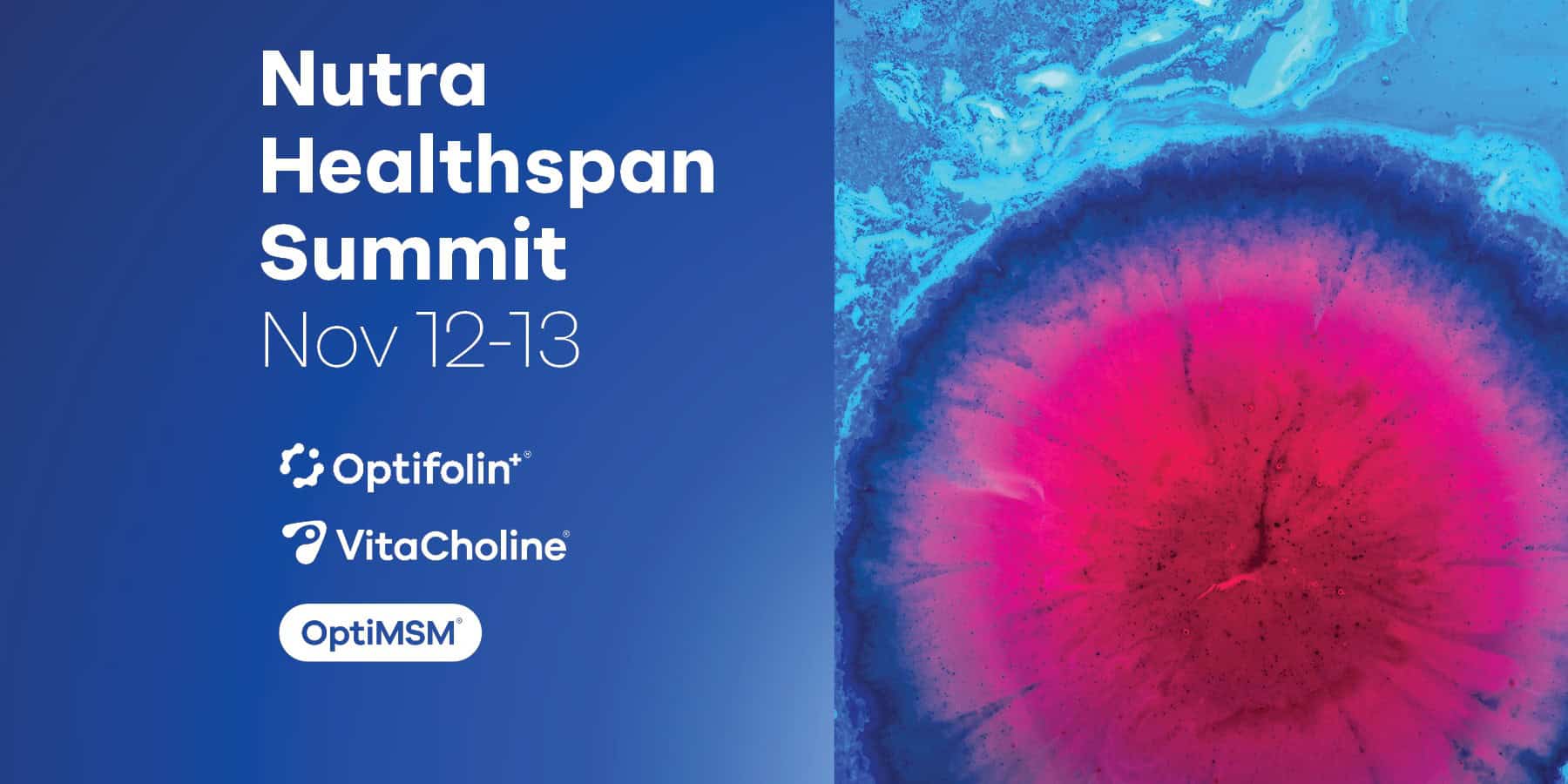Nutra Healthspan Summit Nov 12-13