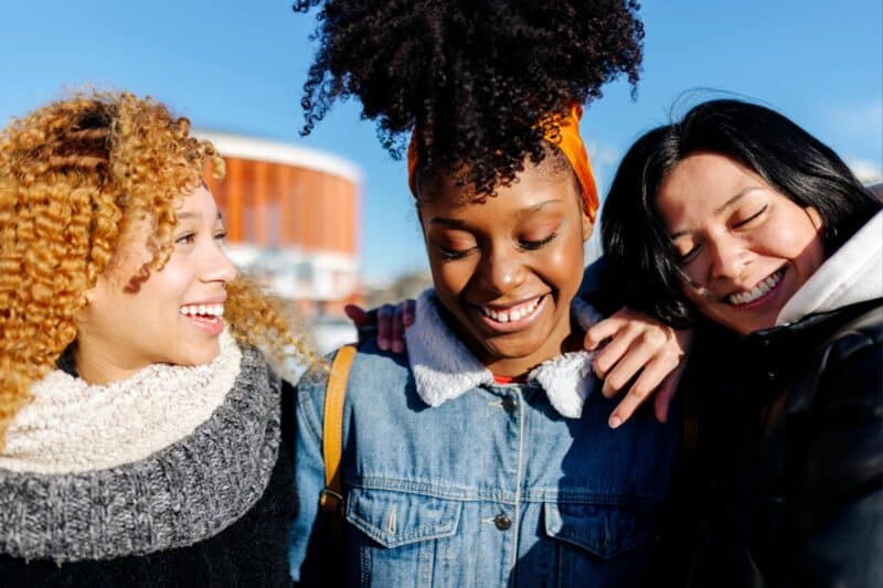 Image of three women smiling