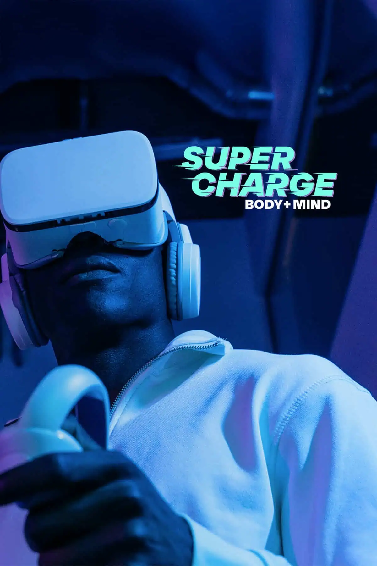 'Super Charge Body + Mind" concept image representing brain health and cognitive function through focus, mental performance, and mind–body connection.