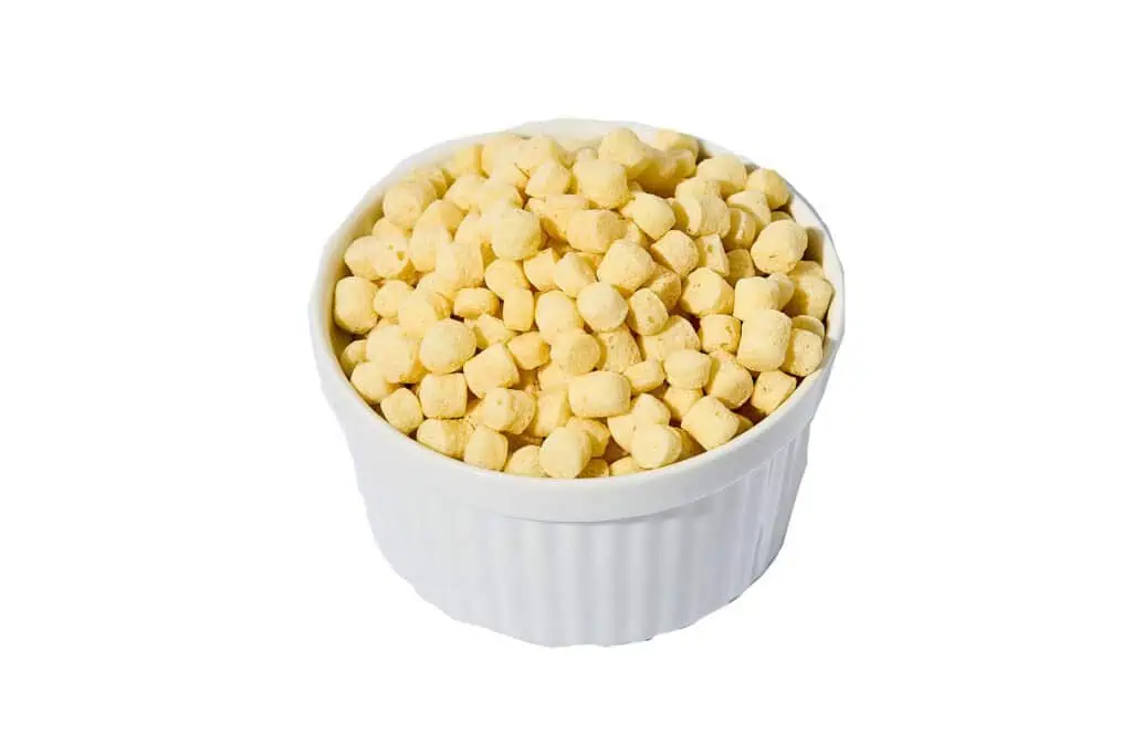 image of balchem sphere protein crisps in a bowl