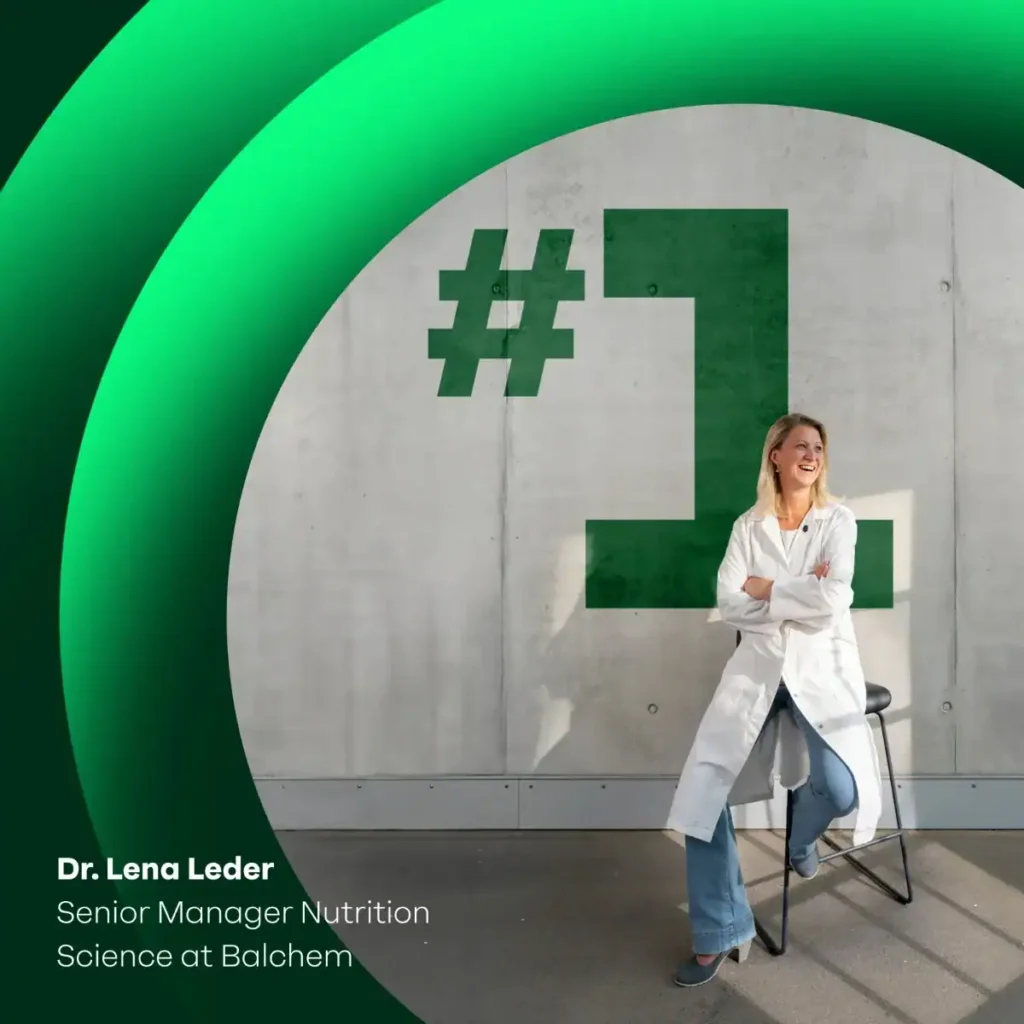 K2VITAL vitamin K2 scientist featured with #1 ongoing clinical research graphic