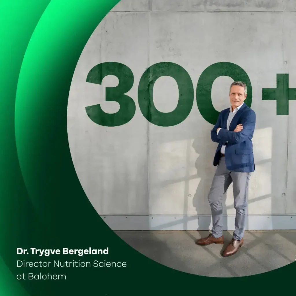 K2VITAL nutrition scientist with 300 plus large-scale clinical studies graphic